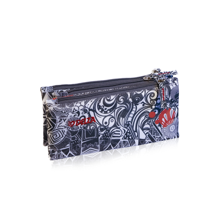 جامدادی سه زیپ تخت مدل Rapid