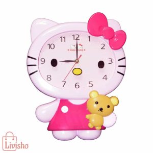 ساعت دیواری اتاق کودک مدل کیتی
