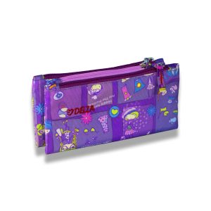 جامدادی سه زیپ تخت مدل Cute