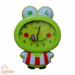 ساعت دیواری اتاق کودک مدل قورباغه