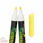 ماژیک گلس برد فلورسنت فلای‌سی سفید 8 عددی - Image 3