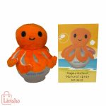 ادکلن کودک بیبی لاو مدل هشت‌پا نارنجی (baby love & luck baby)