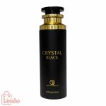 اسپری زنانه گراندیور مدل کریستال بلک Crystal Black حجم 200 میل