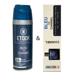 ست عطر و اسپری دو عددی BLUE DE CHANEL