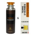 ست عطر و اسپری دو عددی TERRE D'HERMES