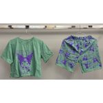 ست کراپ شلوارک طرح کرومی - Image 7