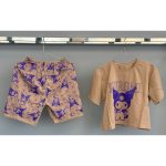 ست کراپ شلوارک طرح کرومی - Image 2