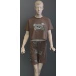 ست کراپ شلوارک طرح کوالا